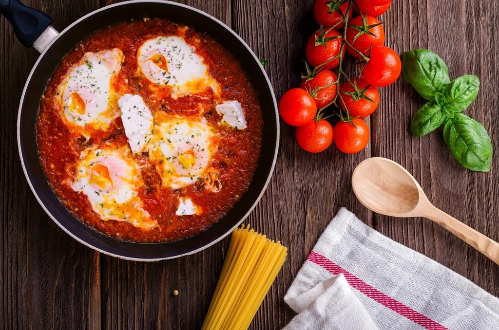 Baked Shakshuka with Feta